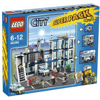 LEGO City Super Pack 4 in 1 66388 – Retired & Sealed