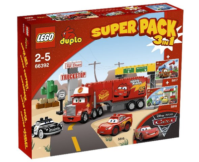 LEGO Duplo Cars Super Pack 3 in 1 66392 – Retired & Sealed