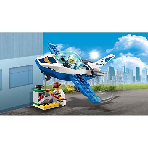 LEGO City Police Sky Police Jet Patrol Aeroplane Toy, 60206 – Retired & Sealed