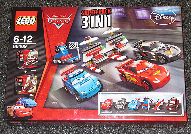 LEGO 66409 Cars Super Pack 3 in 1 66409 sealed box front