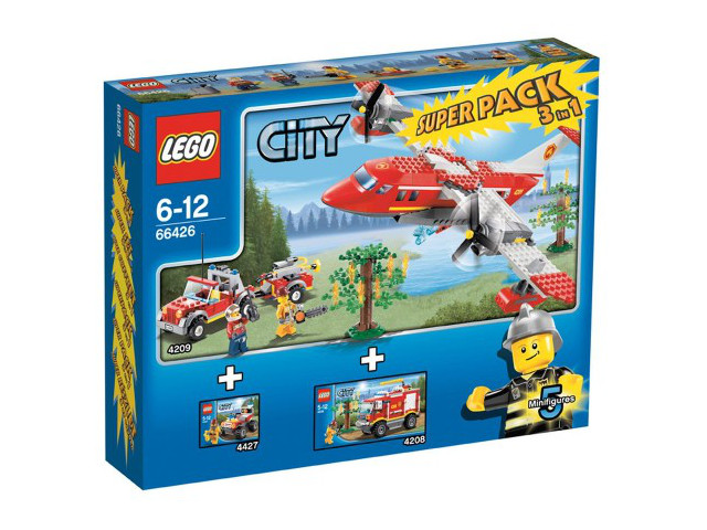 LEGO City Super Pack 3 in 1 66426 – Retired & Sealed