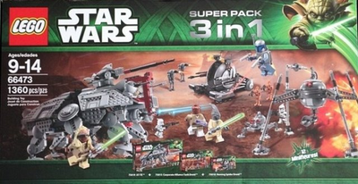 LEGO Star Wars Super Pack 3 in 1 66473 – Retired & Sealed