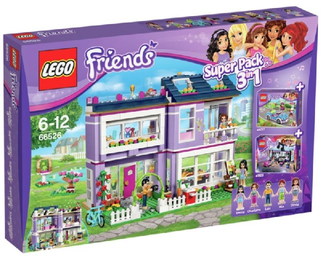 LEGO Friends Super Pack 3 in 1 66526 – Retired & Sealed