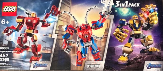 LEGO 66635 Super Mech Pack 66635 sealed box front