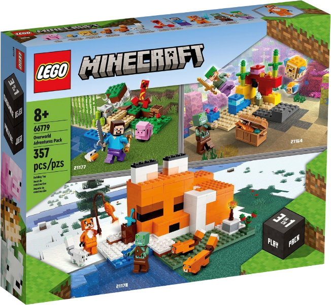 LEGO 66779 Overworld Adventures Pack 66779 sealed box front