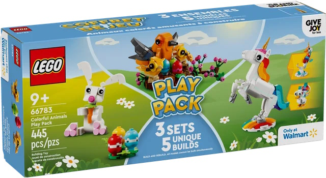 LEGO Colorful Animals Play Pack 66783 – Sealed UK Stock