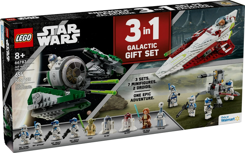 LEGO Jedi Masters Gift Set 66787 – Sealed UK Stock