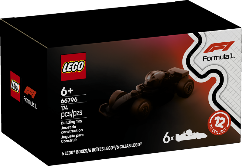 LEGO 66796 F1 Collectible Race Car 6-Pack 66796 sealed box front