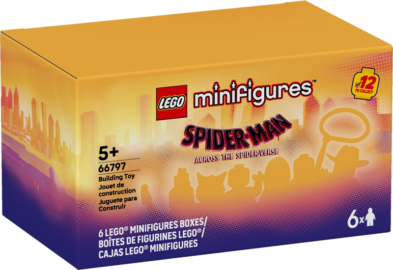 LEGO 66797 Spider-Man Across the Spider-Verse - 6 Pack 66797 sealed box front
