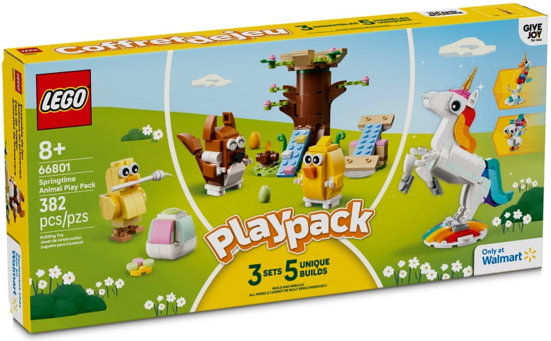 LEGO 66801 Springtime Animal Play Pack 66801 sealed box front