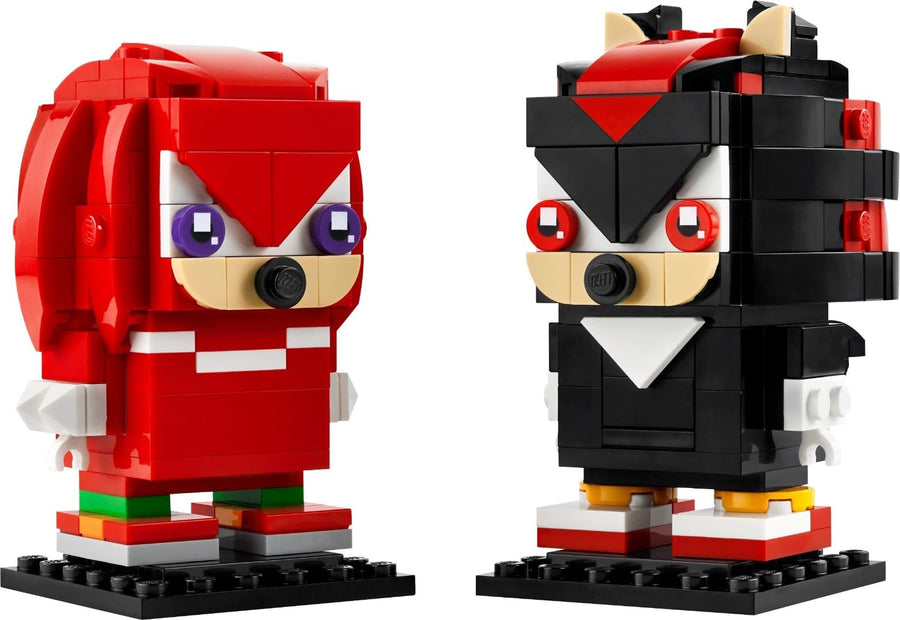 LEGO BrickHeadz Sonic the Hedgehog Knuckles and Shadow 40672 – Retired & Sealed