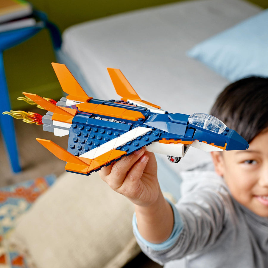 LEGO Creator 3in1 Supersonic Jet Plane to Helicopter 31126 – Retired & Sealed