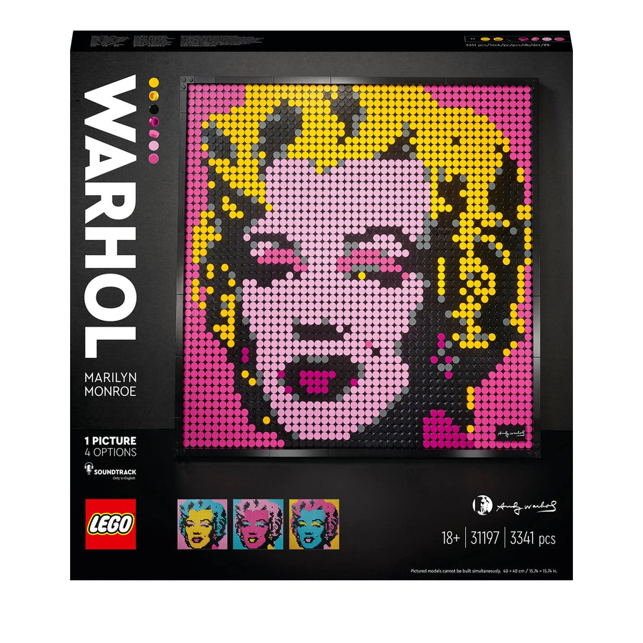 LEGO Art Andy Warhol's Marilyn Monroe 31197 – Retired & Sealed