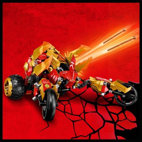 LEGO NINJAGO Kai’s Golden Dragon Raider 71773 – Retired & Sealed