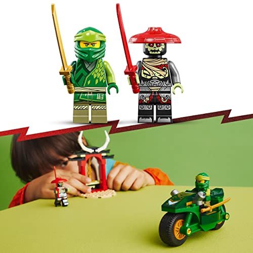 LEGO NINJAGO Lloyds Ninja Motorcycle, Toy for 71788 – Retired & Sealed