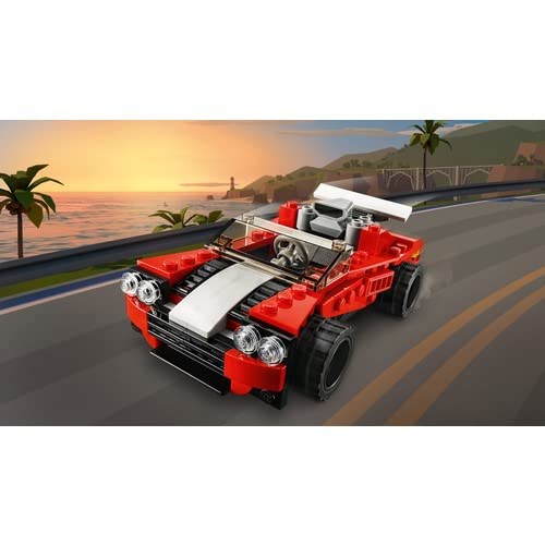 LEGO Creator 3in1 Sports Car - Hot Rod - Plane 31100 – Retired & Sealed