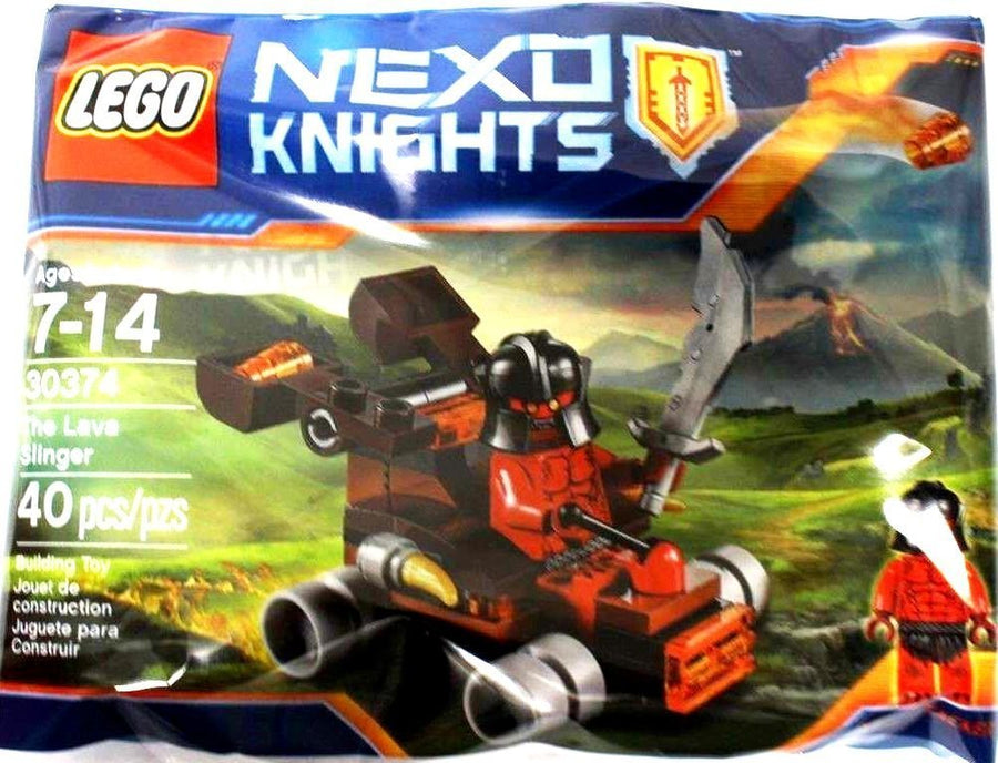 LEGO Nexo Knights Lava Slinger - 40 piece kit in a 30374 – Retired & Sealed