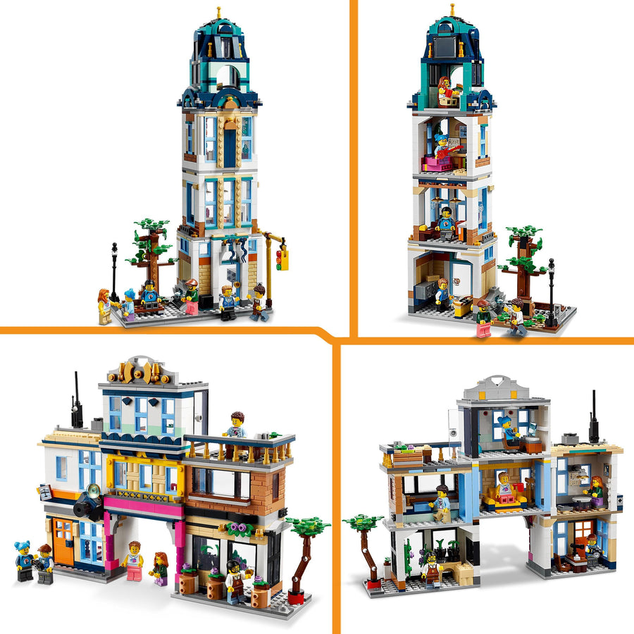 LEGO Creator 3in1 Main Street to Art Deco Skyscraper 31141 – Retired & Sealed