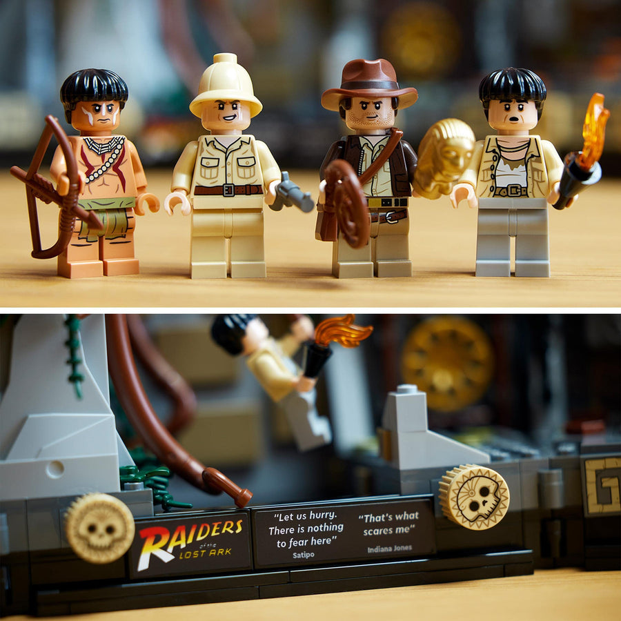 LEGO Indiana Jones Temple of the Golden Idol Model Kit 77015 – Retired & Sealed