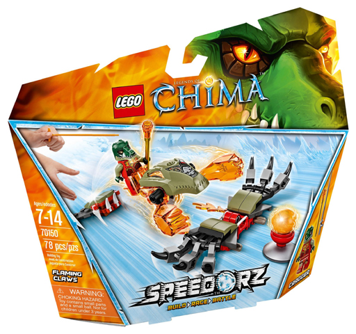 LEGO Flaming Claws 70150 – Retired & Sealed