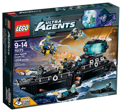 LEGO Ultra Agents Ocean HQ 70173 – Retired & Sealed
