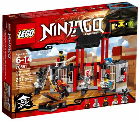 LEGO Kryptarium Prison Breakout 70591 – Retired & Sealed