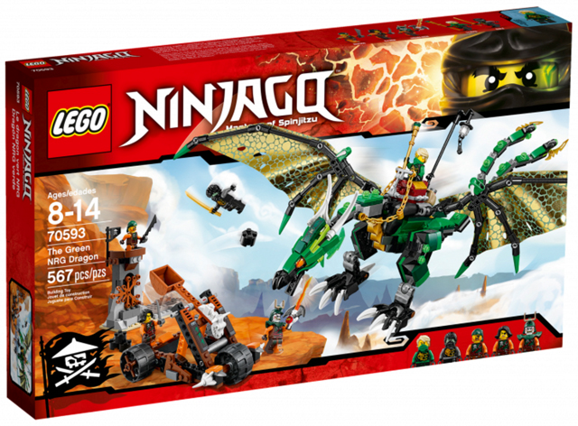 LEGO The Green NRG Dragon 70593 – Retired & Sealed