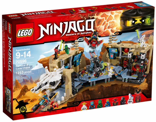 LEGO Samurai X Cave Chaos 70596 – Retired & Sealed