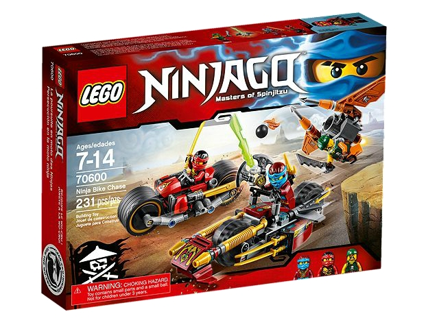 LEGO Ninja Bike Chase 70600 – Retired & Sealed