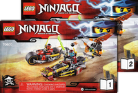 LEGO 70600 Ninja Bike Chase 70600 sealed box view 3