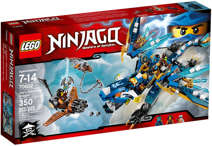 LEGO Jay's Elemental Dragon 70602 – Retired & Sealed