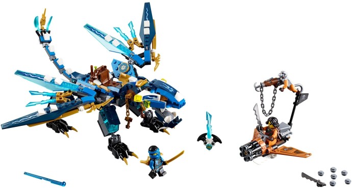 LEGO Jay's Elemental Dragon 70602 – Retired & Sealed