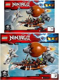 LEGO 70603 Raid Zeppelin 70603 sealed box view 3