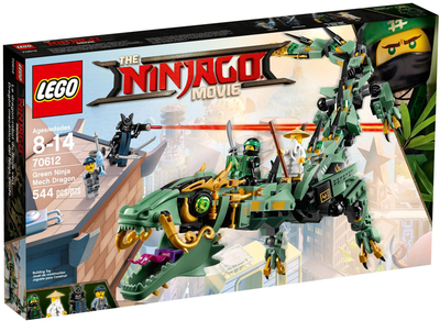 LEGO Green Ninja Mech Dragon 70612 – Retired & Sealed