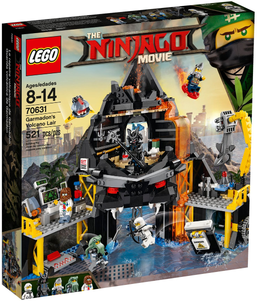 LEGO Garmadon's Volcano Lair 70631 – Retired & Sealed