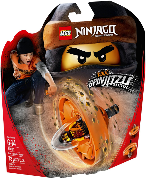 LEGO Cole - Spinjitzu Master 70637 – Retired & Sealed