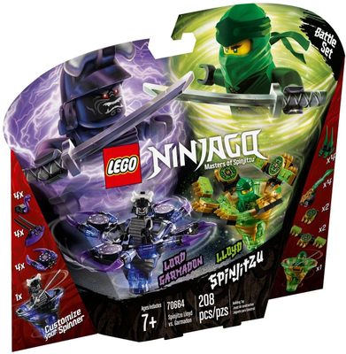 LEGO Spinjitzu Lloyd vs. Garmadon 70664 – Retired & Sealed