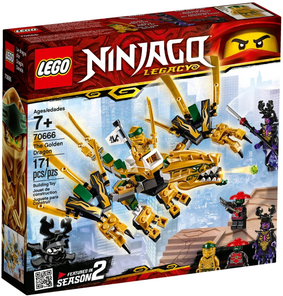 LEGO The Golden Dragon 70666 – Retired & Sealed