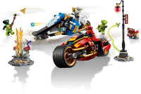 LEGO 70667 Kai's Blade Cycle & Zane's Snowmobile 70667 sealed box view 6