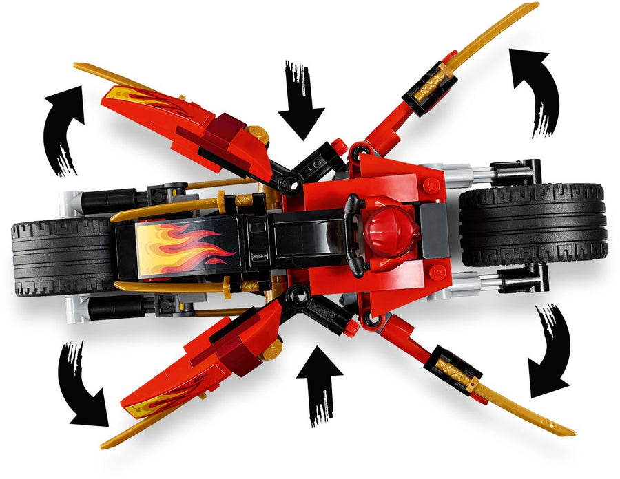 LEGO Kai's Blade Cycle & Zane's Snowmobile 70667 – Retired & Sealed
