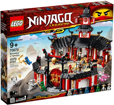 LEGO Monastery of Spinjitzu 70670 – Retired & Sealed
