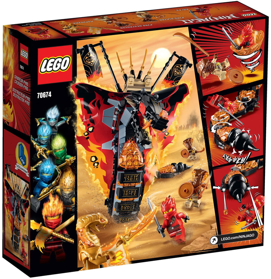 LEGO Fire Fang 70674 – Retired & Sealed