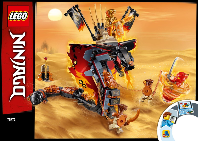 LEGO Fire Fang 70674 – Retired & Sealed