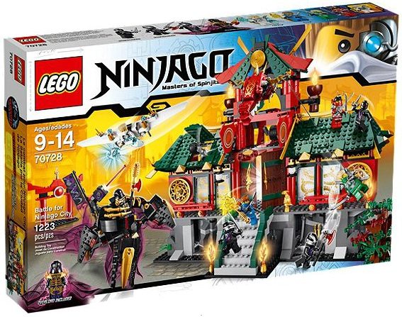 LEGO Battle for Ninjago City 70728 – Retired & Sealed