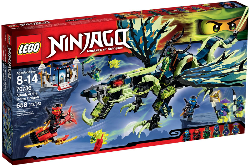 LEGO Attack of the Morro Dragon 70736 – Retired & Sealed