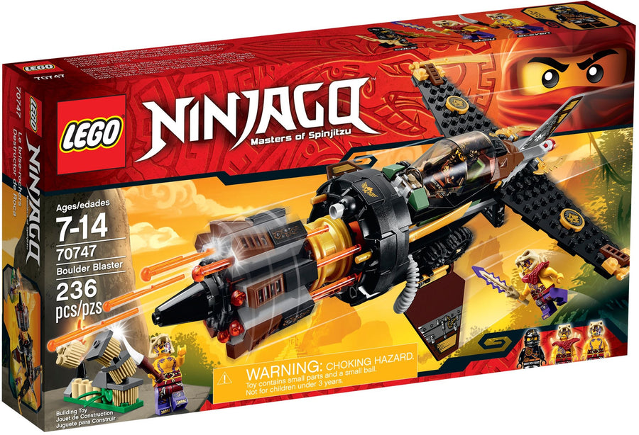 LEGO Boulder Blaster 70747 – Retired & Sealed