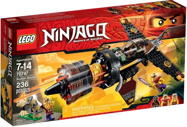 LEGO Boulder Blaster 70747 – Retired & Sealed