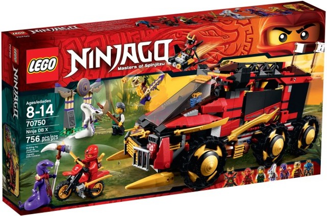 LEGO 70750 Ninja DB X 70750 sealed box front