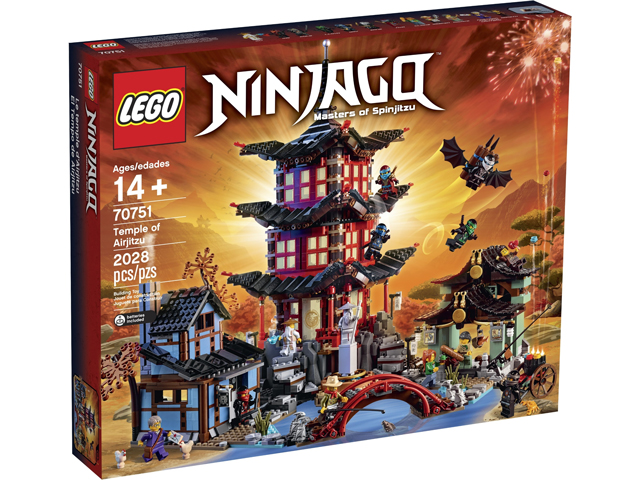 LEGO Temple of Airjitzu 70751 – Retired & Sealed