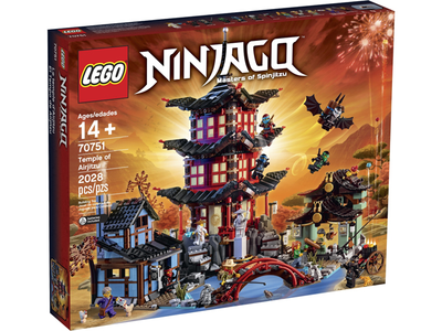 LEGO Temple of Airjitzu 70751 – Retired & Sealed